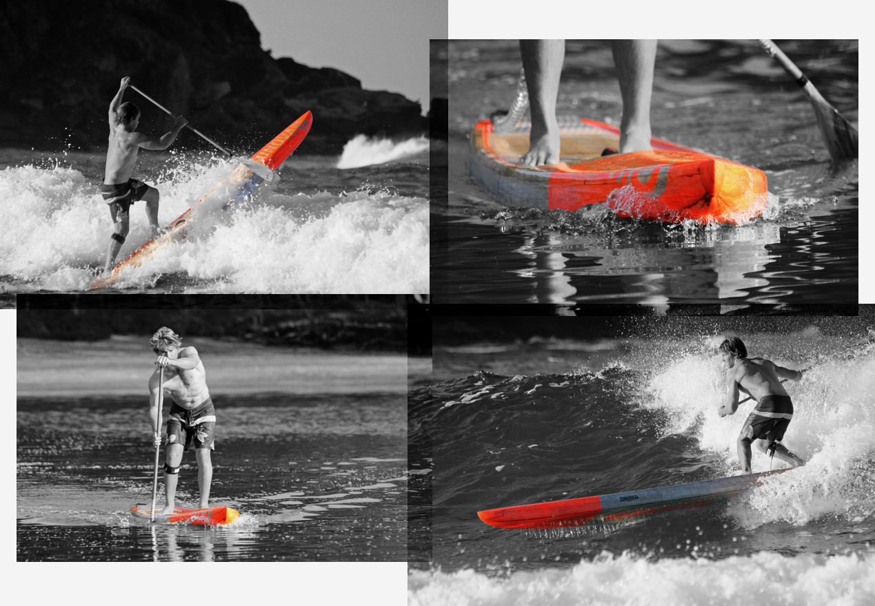 surf board detail