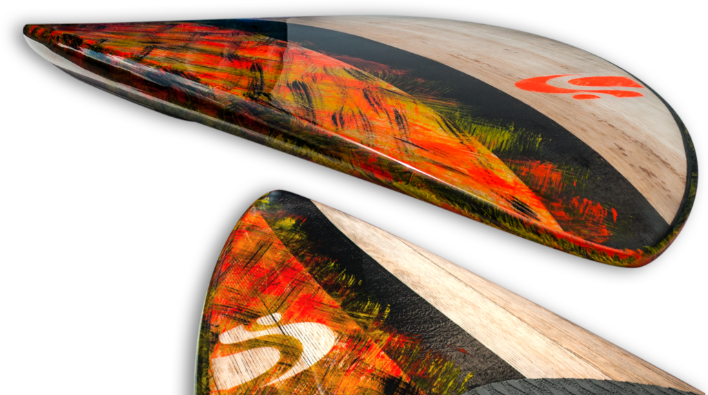surf board detail