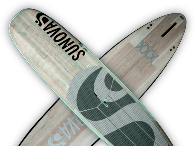 surf board detail