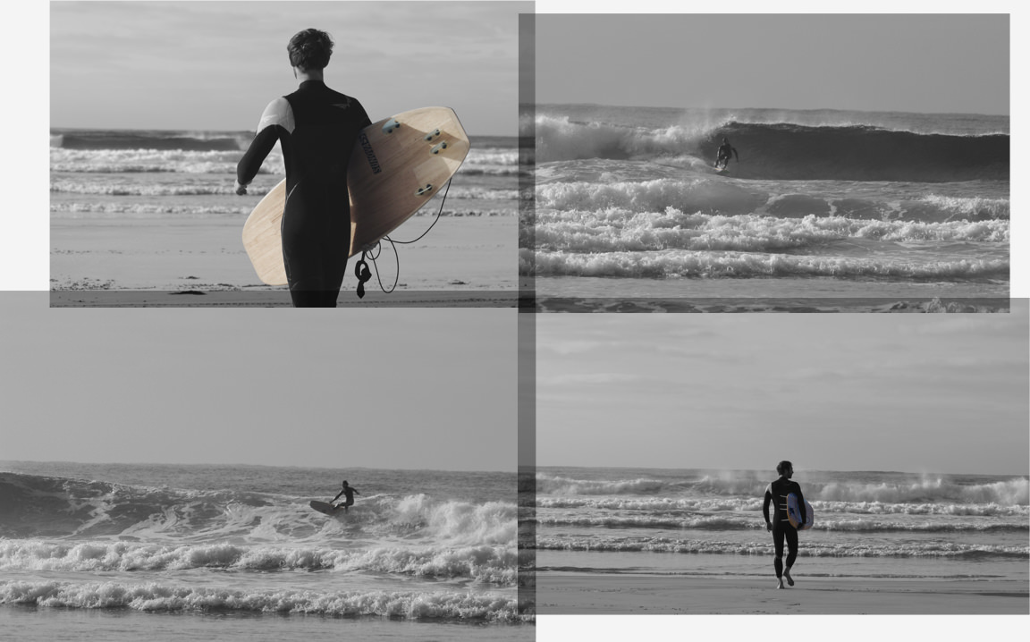 surf board detail